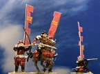 [完成品] 真田大助 (幸村の子) 4体セット　合戦 ジオラマ　戦国武将　真田丸　フィギュア　プラモデル　大阪夏の陣　時代模型　1/72サイズ