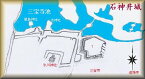 [完成品] 　石神井城（練馬区石神井台一丁目）　　日本の城　お城のジオラマ模型　プラモデル　城郭模型
