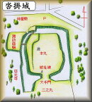 [完成品] 　沓掛城（豊明市沓掛町東本郷）日本の城　お城のジオラマ模型　プラモデル　城郭模型