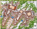 城ミニ[完成品] 　鹿背山城（木津川市鹿背山）京都の城　　日本の城　お城のジオラマ模型　プラモデル　城郭模型 ★ケース244×244×261mm ★参考画像は「余湖くんのホームページ」よりの縄張り図ですが、ケース内で作れる範囲でお作りします。★オーダーメイド商品に付き納品まで約30日程掛かります。 ★★サイズ　コレクションケース244×244×261mm ★参考画像は「余湖くんのホームページ」よりの縄張り図ですが、ケース内で作れる範囲でお作りします。作れない範囲も発生しますのでご了承下さい。(目安：ジオラマ200×200mm 　この範囲で出来る屋敷などは造りこみます。)　★この作品はコレクションケースの土台に直接ジオラマを製作しますのでコレクションケースとジオラマが一体化しております。 ★ 製作期間は約30日ほど掛かります。 ★お好きな季節(春夏秋冬)がお選び頂けます。 2