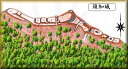 [完成品] 　須知城（京丹波町市森滝見9）日本の城　お城のジオラマ模型　プラモデル　城郭模型