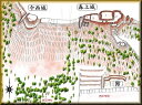 城ミニ[完成品] 森上城（能勢町森上・今西）大阪の城　　日本の城　お城のジオラマ模型　プラモデル　城郭模型 ★ケース244×244×261mm ★参考画像は「余湖くんのホームページ」よりの縄張り図ですが、ケース内で作れる範囲でお作りします。★オーダーメイド商品に付き納品まで約30日程掛かります。 ★★サイズ　コレクションケース244×244×261mm ★参考画像は「余湖くんのホームページ」よりの縄張り図ですが、ケース内で作れる範囲でお作りします。作れない範囲も発生しますのでご了承下さい。(目安：ジオラマ200×200mm 　この範囲で出来る屋敷などは造りこみます。)　★この作品はコレクションケースの土台に直接ジオラマを製作しますのでコレクションケースとジオラマが一体化しております。 ★ 製作期間は約30日ほど掛かります。 ★お好きな季節(春夏秋冬)がお選び頂けます。 2