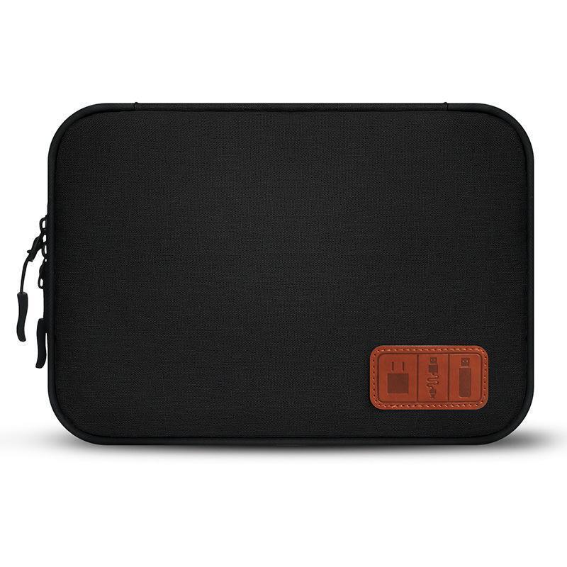ガジェットポーチ PC周辺小物用 収納ポーチ USBメモリ収納 ケーブル収納 モバイル収納 軽量 防水 旅行用 トラベル 出張用 多機能 持ち運び便利 katyouhugetu-10144590 毎日の雑貨屋さん サンプル画像2
