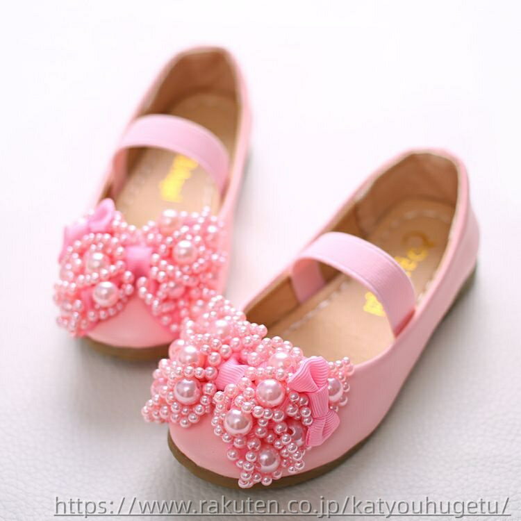 【送料無料】子供靴　プリンセス フォーマル靴 女の子 パンプス ストラップ靴　リボン キッズ フォーマ..