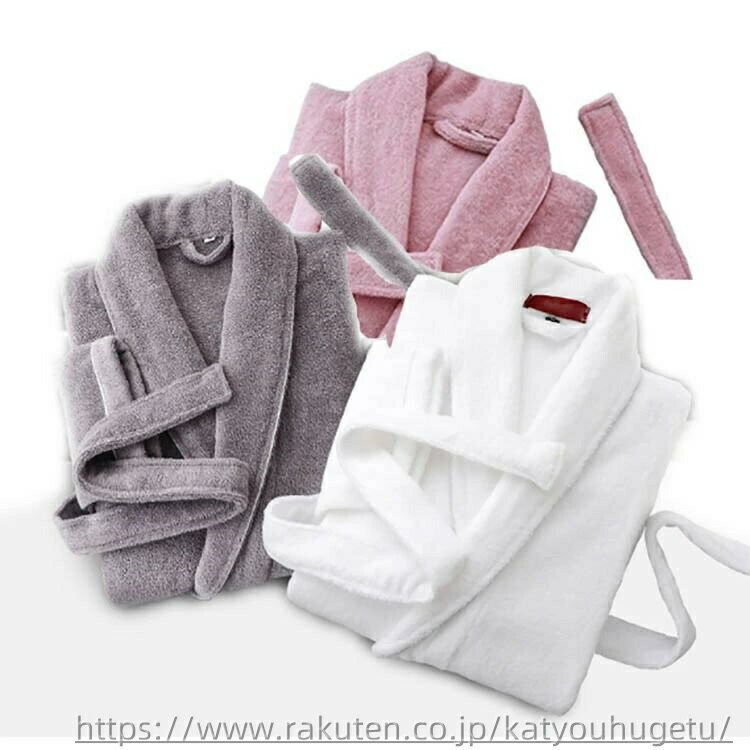 【送料無料】出産祝い ママ 綿100％ 厚手 バスローブ ホテル 上質 綿100％ メンズ バスローブ レディース 送料無料