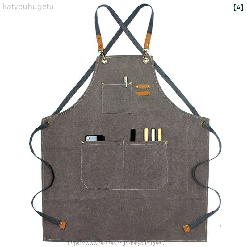 【送料無料】ガーデニングエプロン レディース メンズ 料理 家庭 キッチン おしゃれ アウトドア キャン..