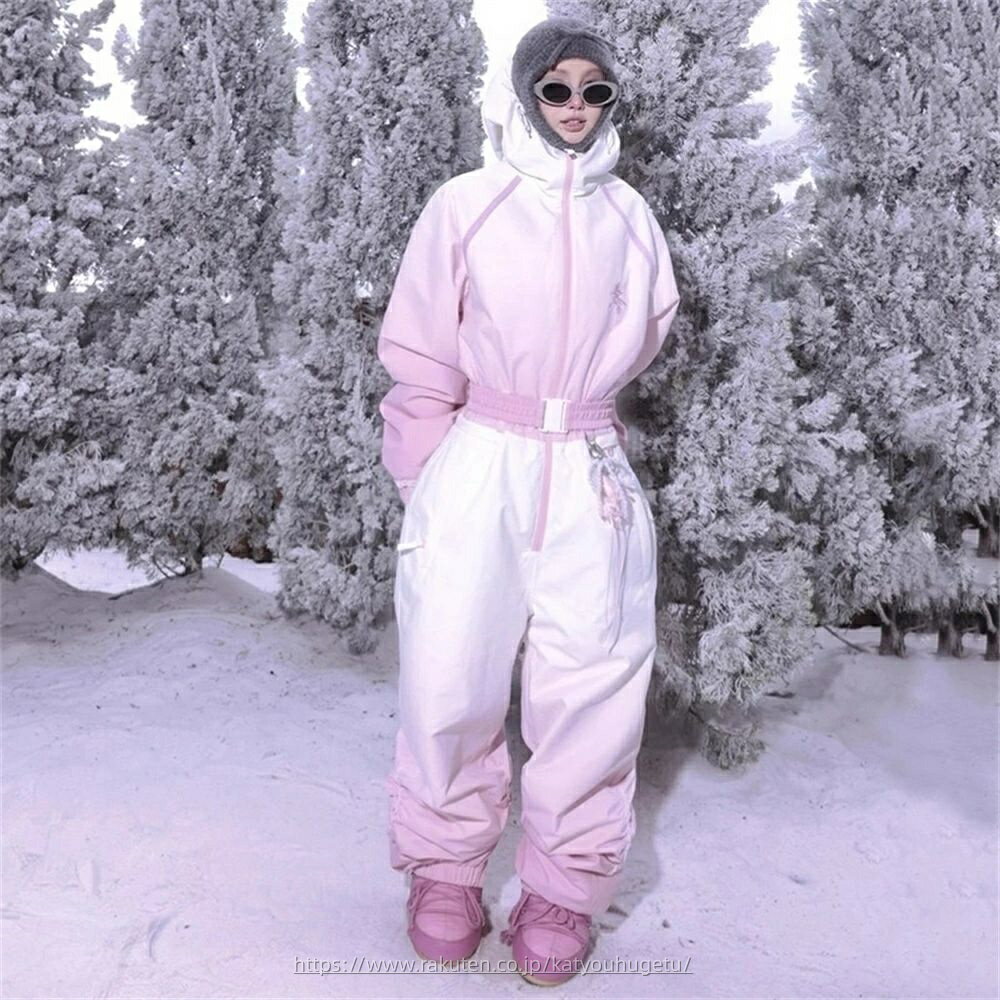 【時間限定10%OFFク一ポン】送料無料 スノーボードウェア つなぎ オールインワン スキーウェア スノボ..