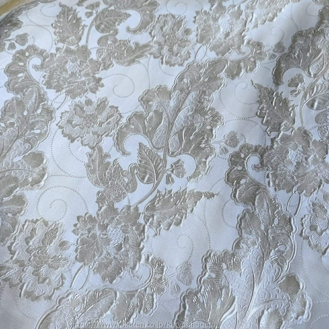 【時間限定10%OFFク一ポン】送料無料 150cm幅 長さ95cm+95cm ジャカード生地 エンボス生地 生地 布 布..