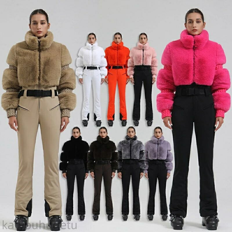 【時間限定10%OFFク一ポン】送料無料 スノーボードウェア つなぎ レディース オールインワン 上下セッ..