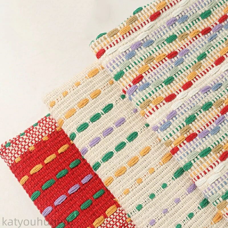 【時間限定10%OFFク一ポン】送料無料 140cm幅 長さ95cm+95cm ジャガード生地 生地 布 布地 色織り ぬの きじ 高密度 やや硬い ドット柄 ストライプ ハンドメイド 手作り 手造り 手芸 DIY 材料 ソーイング 服地 楽天海外通販