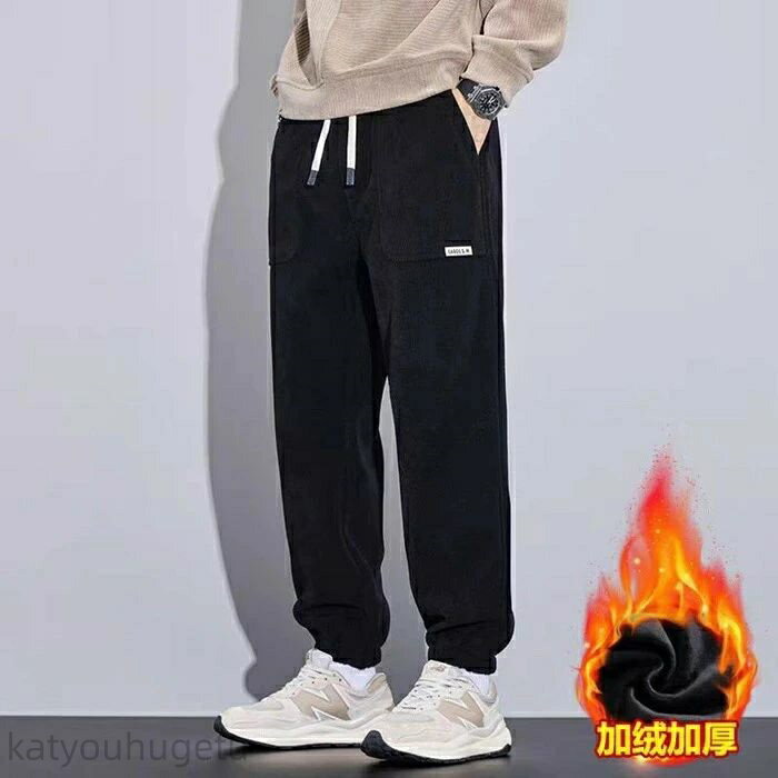 【冬のおすすめアイテム特集】【送料無料】ジョガーパンツ 裏起毛 メンズパンツ 防寒 スウェットパンツ メンズ 冬 あったか スポーツウェア ロングパンツ ウエストゴム 大きいサイズ ゆったり 防寒 ズボン 体型カバー リラックス スポーツ 通学 普段着 メンズファッション 裏