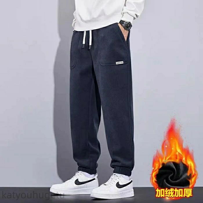 【冬のおすすめアイテム特集】【送料無料】ジョガーパンツ 裏起毛 メンズパンツ 防寒 スウェットパンツ メンズ 冬 あったか スポーツウェア ロングパンツ ウエストゴム 大きいサイズ ゆったり 防寒 ズボン 体型カバー リラックス スポーツ 通学 普段着 メンズファッション 裏