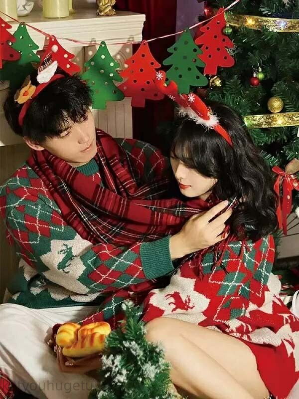 【時間限定10%OFFク一ポン】【送料無料】セーター ペアルック メンズ レディース 男女兼用 Merry Chris..