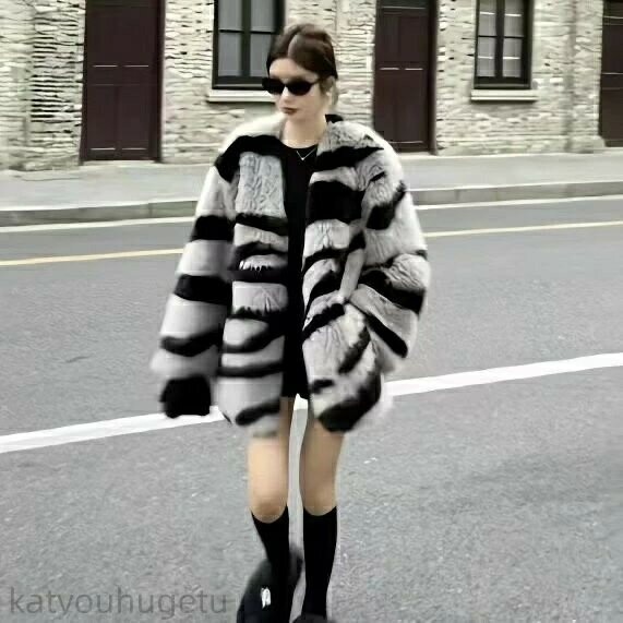 レディースジャケット ゼブラ ゼブラ柄 レディースファーコート SLCC093(2色S-XL) 厚手 ボリュームファー あったか 秋冬物 フェイクファー 秋冬アウター おしゃれ もこもこ 暖かい ジャケット スリム 防寒 冬アウター シマウマ柄 ボ