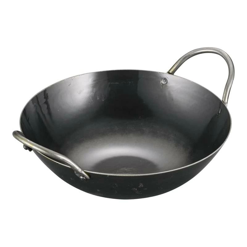 遠藤商事(Endo Shoji) 業務用 鉄中華小鍋 調理器具 中華料理 プロ仕様 katyouhugetu-10098082 毎日の雑貨屋さん サンプル画像2