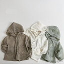 【送料無料】フード サマー 長袖 羽織 トップス 春夏 UVカット カーディガン キッズ アウター 春 コート 子供用 マウンテンパーカー