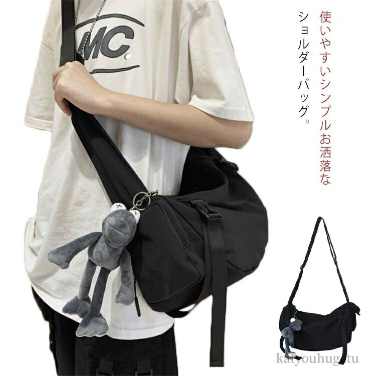 【送料無料】斜めがけバッグ 肩掛けバッグ ナイロン スポーツバックパック 軽量 大容量 メッセンジャーバッグ メンズ ショルダーバッグ(4)
