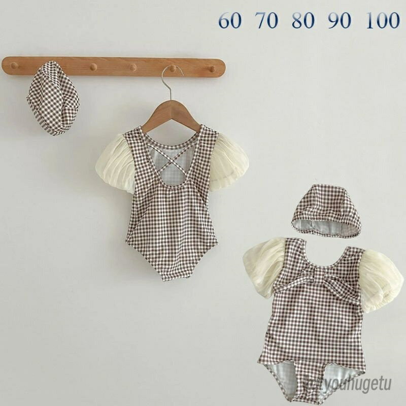 【送料無料】60 水遊び スイムウェア 水着 赤ちゃん 可愛い 水着 ベビー 幼児 キャンプ付き 水着 キッ..