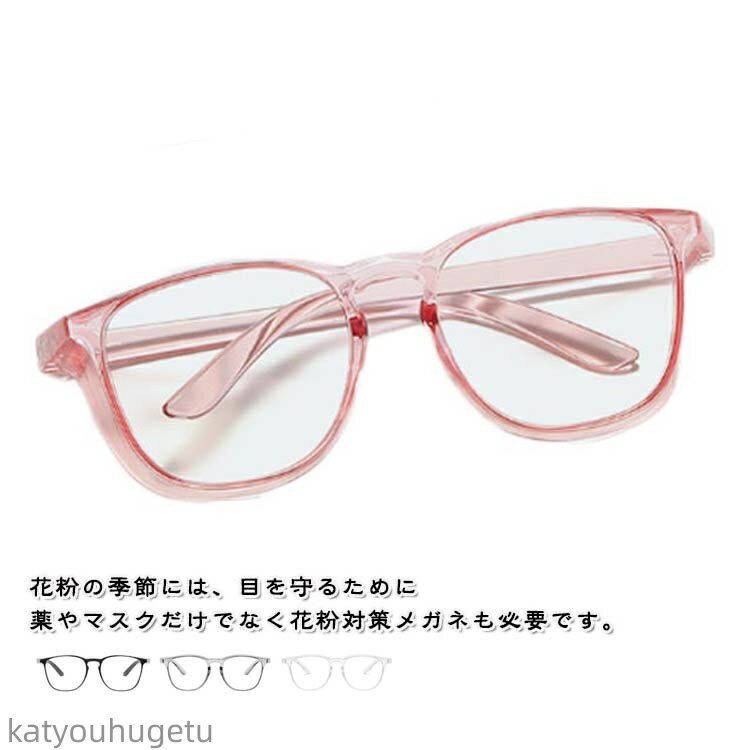 【送料無料】曇り止め 花粉メガネ スポーツ 花粉対策 粉塵対策 子供用 ゴーグル 通学 めがね 2本セット レディース 男女兼用 大人 通勤