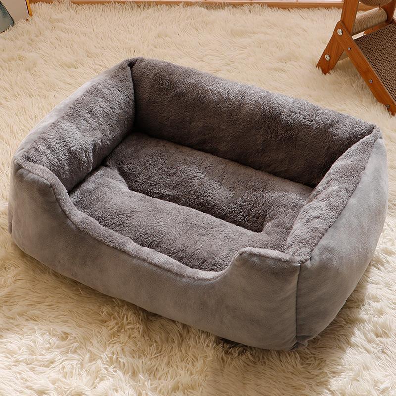 ペットベッド ふわふわ クッション 犬 猫 ペット用 ドッグ キャット ソファー 春夏秋冬 オールシーズン もふもふ 小型犬 冬用 おしゃれ 暖かい katyouhugetu-10140045 毎日の雑貨屋さん サンプル画像2