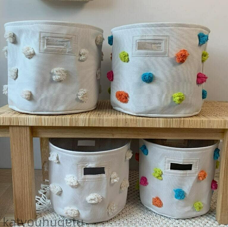 【送料無料】布 折りたたみ 大容量 おもちゃ 収納 おもちゃ箱 北欧 インテリア おしゃれ 取っ手付き バスケット かわいい ボックス