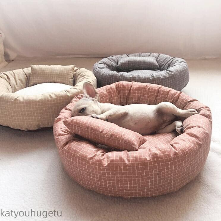 【送料無料】猫ベッド 犬ベッド ペットクッション 洗える 丸洗い 大きい 猫布団 犬布団 犬クッション 猫クッション ベッド 犬 猫 冬 イヌ