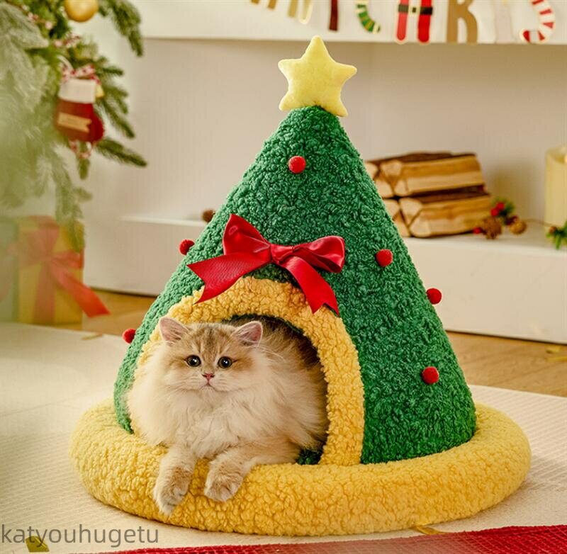 【送料無料】猫 犬 ペット ベッド ドームハウス ペットベッド ドーム型 ベッド ドーム ハウス ペットテント ペット用寝袋 ペット用品