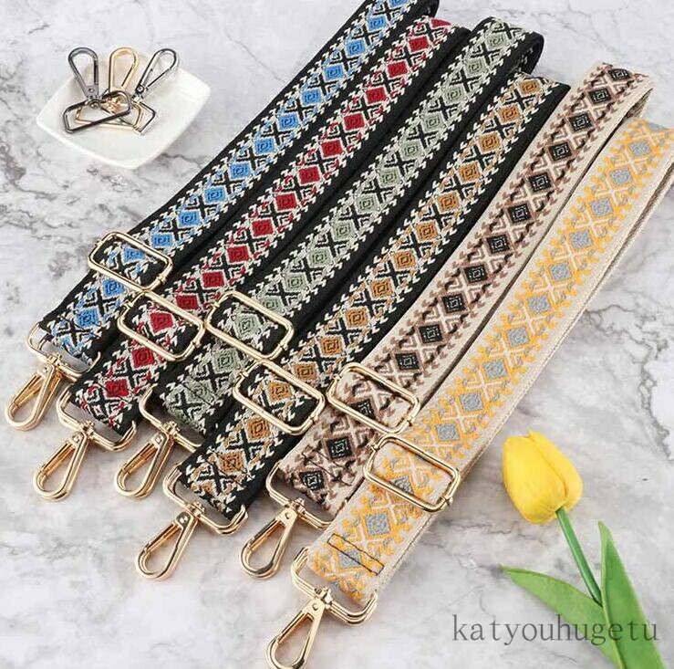 【送料無料】ストラップ 付け替え 幅広 ベルト バッグ 斜め掛け 太め ショルダーバッグ 刺繍 メンズ シンプル 紐