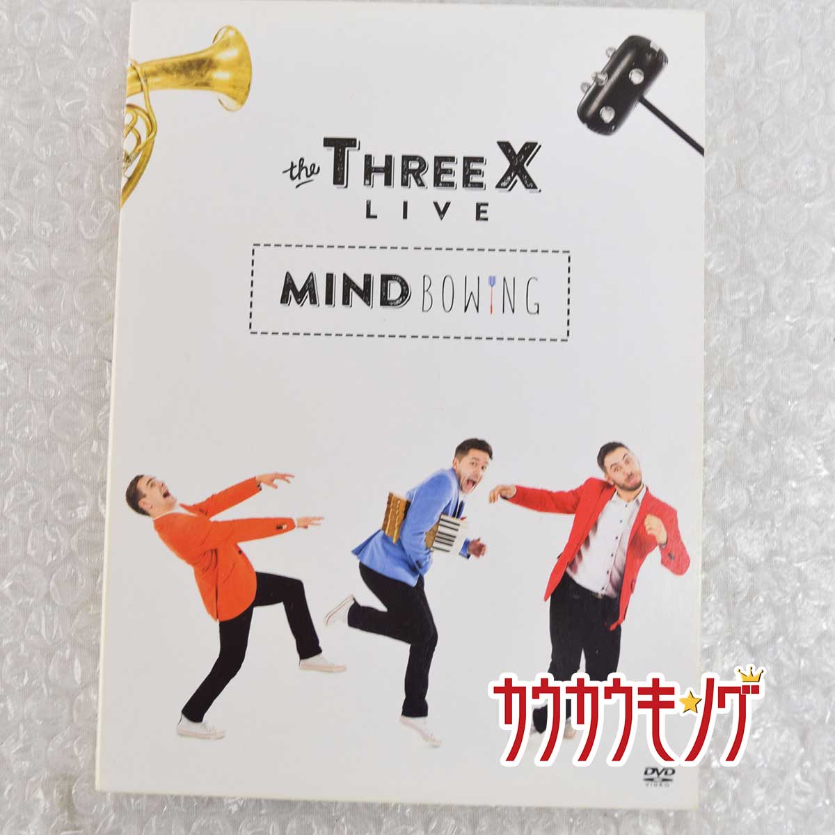 【中古】The ThreeX LIVE MIND BOWING DVD EXTRAS