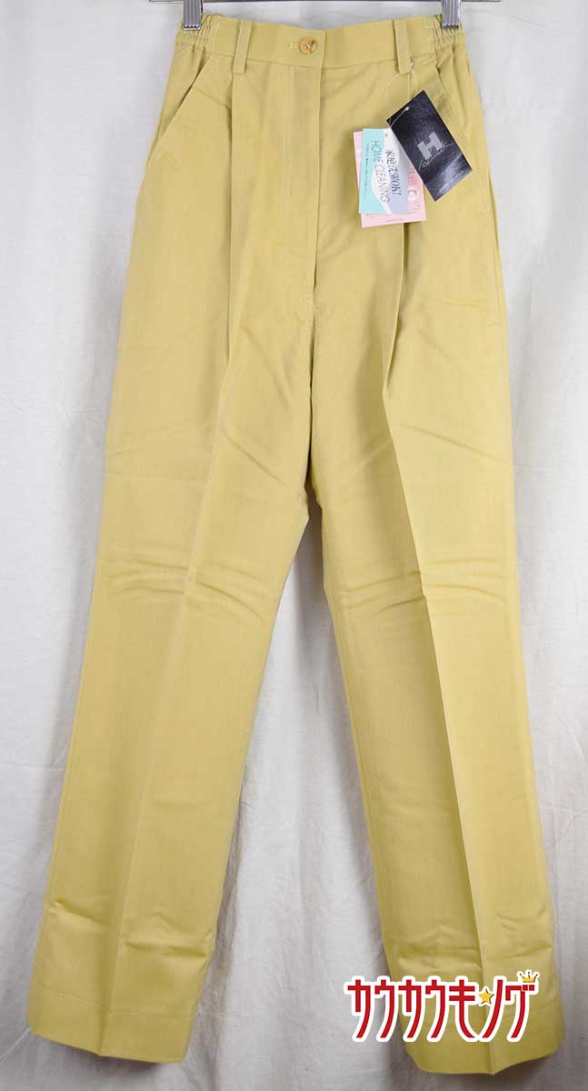 【中古/未使用】 ハイナック ロングパンツ 7号サイズ 936-DS 軽作業/オフィスウェア/サービスワーク/ソフトワーク/事務服