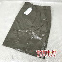 【中古】(未使用) ハイナック/HINUCK ラップキュロット C4000 サイズ9号 オリーブ系 キュロットスカート オフィスウェア/事務服/