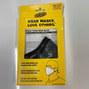 【中古・未使用品】キーン マスク TOGETHER MASK 2枚入 XS/S Black Tie Dye レディース KEEN ※パッケージにダメージみあり