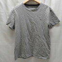【中古】トミーヒルフィガー Tシャツ グレー トップス ワンポイント S メンズ TOMMY HILFIGER
