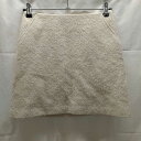 【中古】Rope Picnic ロペピクニック ウール スカート 38 アイボリー レディース
