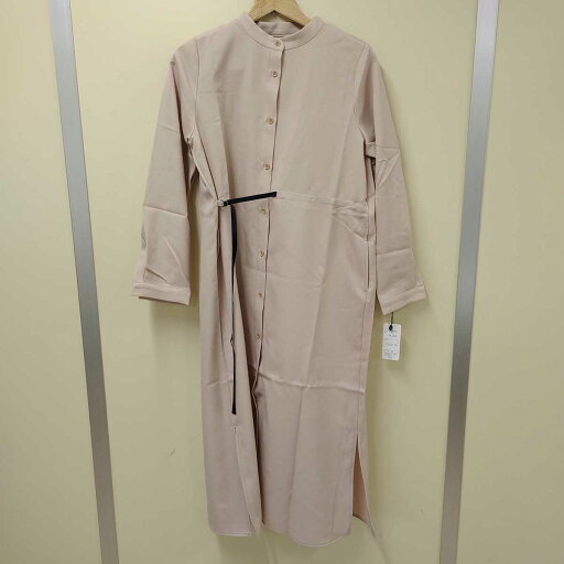 【中古・未使用品】BONJOUR SAGAN each ウエストリボンシャツワンピース フロントリボン ライトピンク レディース ボンジュールサガン 【中古・未使用品】BONJOUR SAGAN each ウエストリボンシャツワンピース フロントリボン ライトピンク レディース ボンジュールサガン