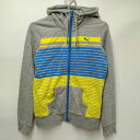 【中古】プーマ ジップアップ パーカー M グレー レディース PUMA トップス