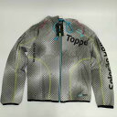 【中古・未使用品】トッパー JAWEATパーカー ジップ スウェット S グレー KSW2009 メンズ TOPPER サッカー フットサルウェア