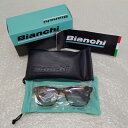 【中古・未使用品】ビアンキ BIANCHI ハンドメイドサングラス(JP213S2901)Brown/Grey 調光グレー メンズ