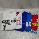 【中古】ナイキ / アディダス / リーボック 他 半袖シャツ Tシャツ サイズM 3点 L 2点 スポーツウェア 計5点 メンズ