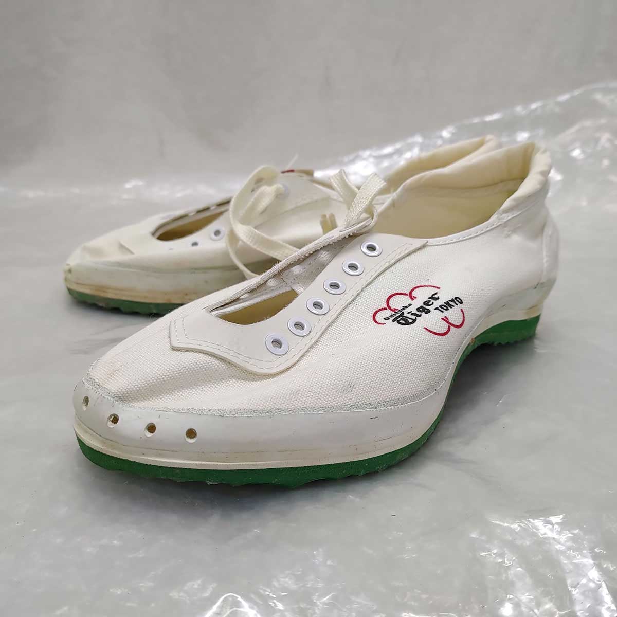 【中古】[※訳あり] オニツカタイガー Onitsuka Tiger マジックランナー シューズ 東京 TOKYO サイズ23.5cm レトロ 1960年 レディース