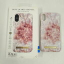 【中古】IDEAL OF SWEDEN iPhone XS/X アイフォン ケース ROSE QUARTZ CRYSTAL