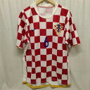 【中古】NIKE ナイキ サッカー クロアチア代表 2006-07 ユニフォーム #6 ユリカ・ブラニェス サイズL
