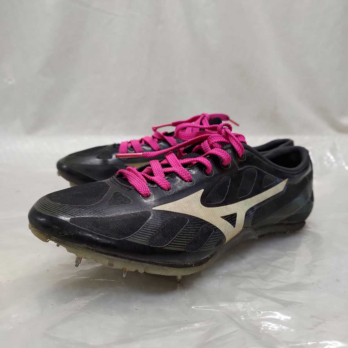 【中古】ミズノ 陸上スパイク ジオスプリント 短距離・ハードル用 23.5cm U1GA141001 レディース MIZUNO