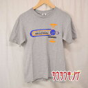 【中古】ゴールドウイン GOLDWIN コットン 半袖 シャツ Tシャツ S グレー ユニセックス バレーボール ウェア インターハイ