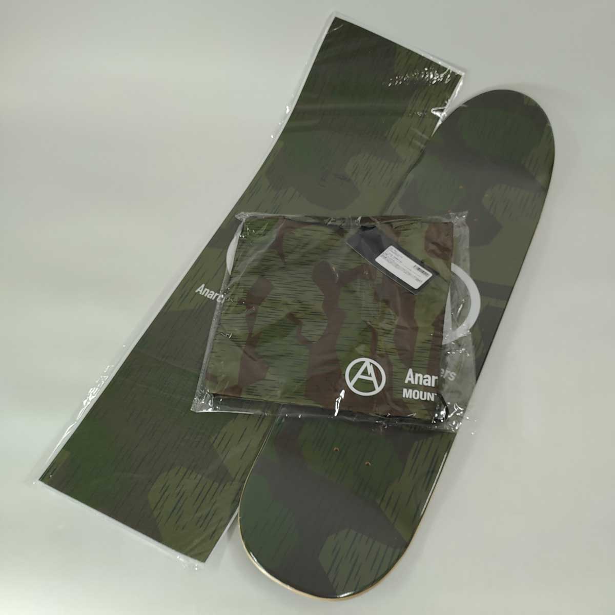 【中古・未使用品】バリスティクス×マウンテンリサーチ デッキ&ケース&デッキテープ BSPC-MR01
