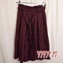 【中古】ROPE' PICNIC/ロペピクニック ワイドパンツ エンジ サイズ36 エンジ 28257 レディース