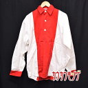 【中古】トフス コットンサッカーシャツ 英国製 長袖 フットボールシャツ M メンズ TOFFS
