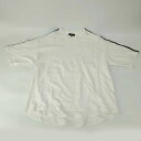 【中古】ビームス ハート オーバーサイズ バイカラー 切替 カットソー Tシャツ L ホワイト 42-04-0206 メンズ トップス BEAMS HEART