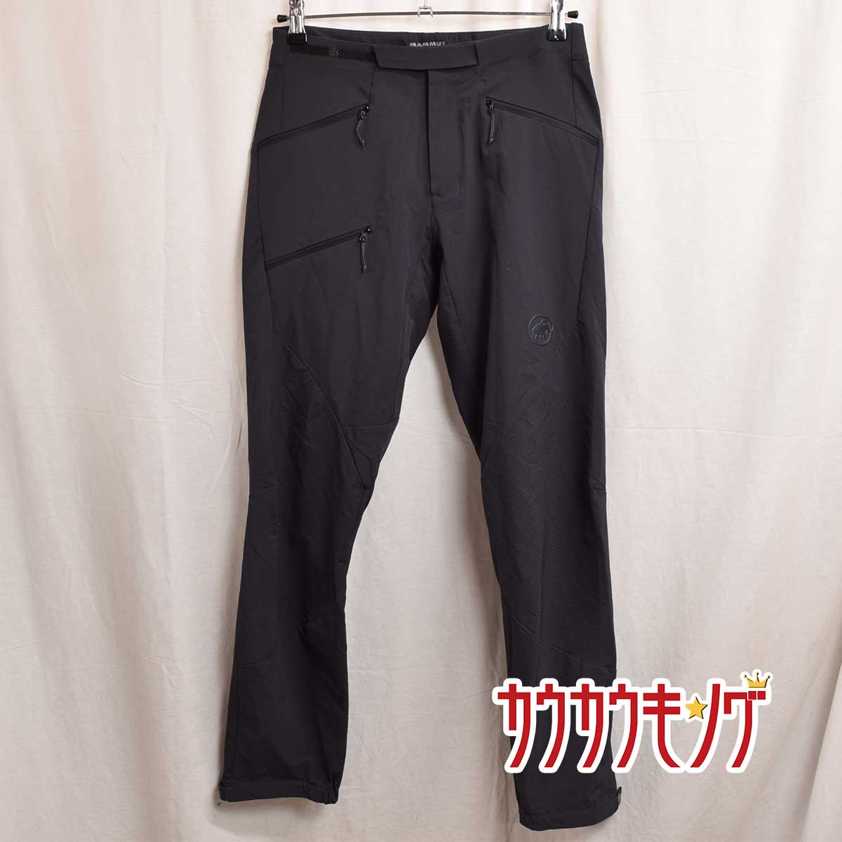 【中古】マムート Courmayeur SO Pants AF /クールマイヨール ロング パンツ S ブラック 102100260 メンズ MAMMUT アウトドア/登山/キャンプ ウェア