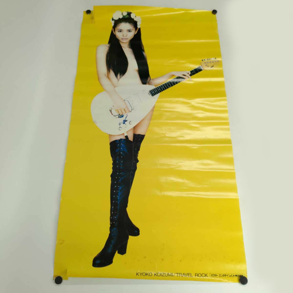 【中古】小泉今日子 大判 B1ポスター (約72.8x1030cm) TRAVEL ROCK トラベルロック ビクター